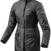 Giacca Antipioggia Da Donna Rev'it Topaz Lady H2O Nero