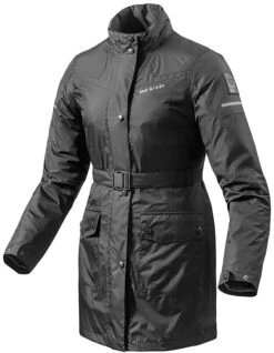 Giacca Antipioggia Da Donna Rev'it Topaz Lady H2O Nero
