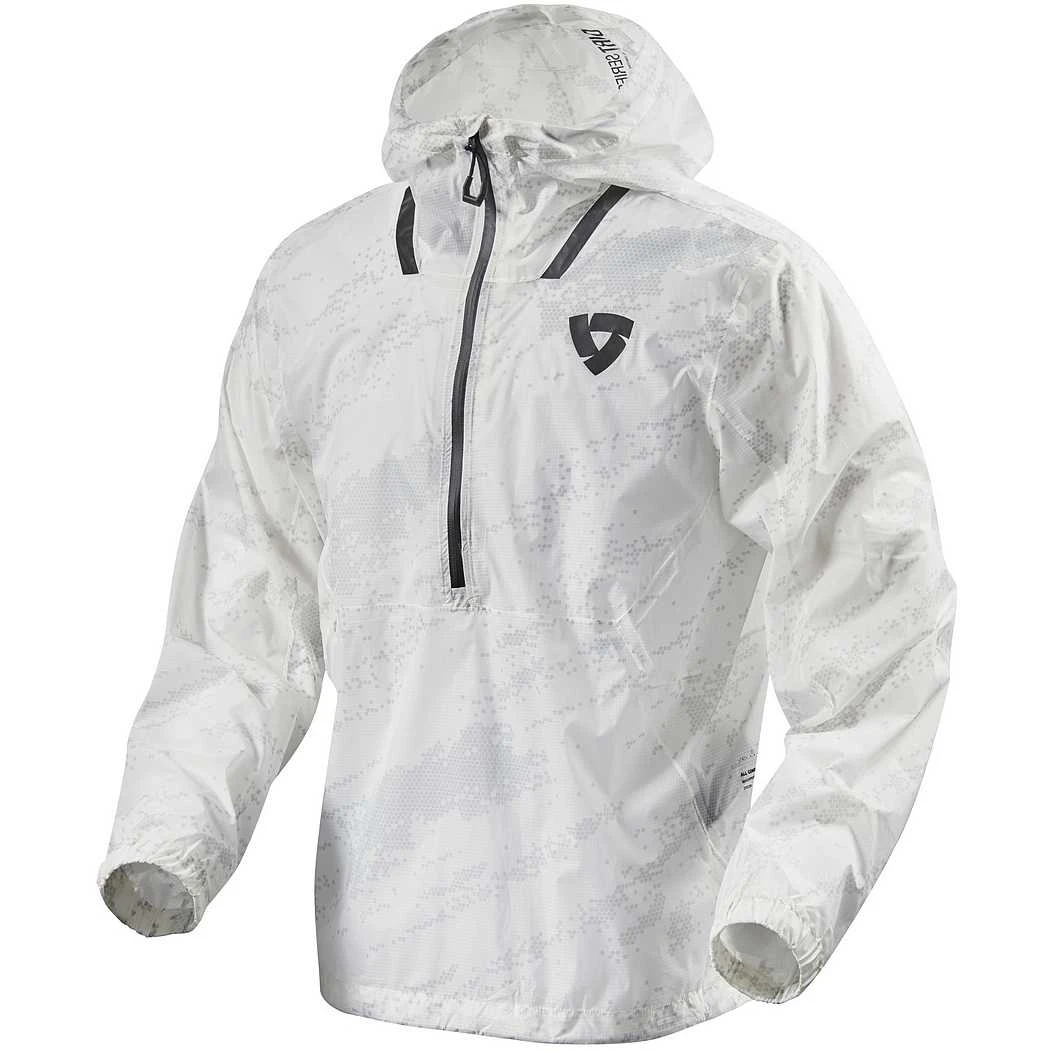 Giacca Antipioggia Moto Rev'it Rain Smock Barrier Mid Grey 3 Giacca Antipioggia Moto Rev'it Rain Smock Barrier Mid Grey