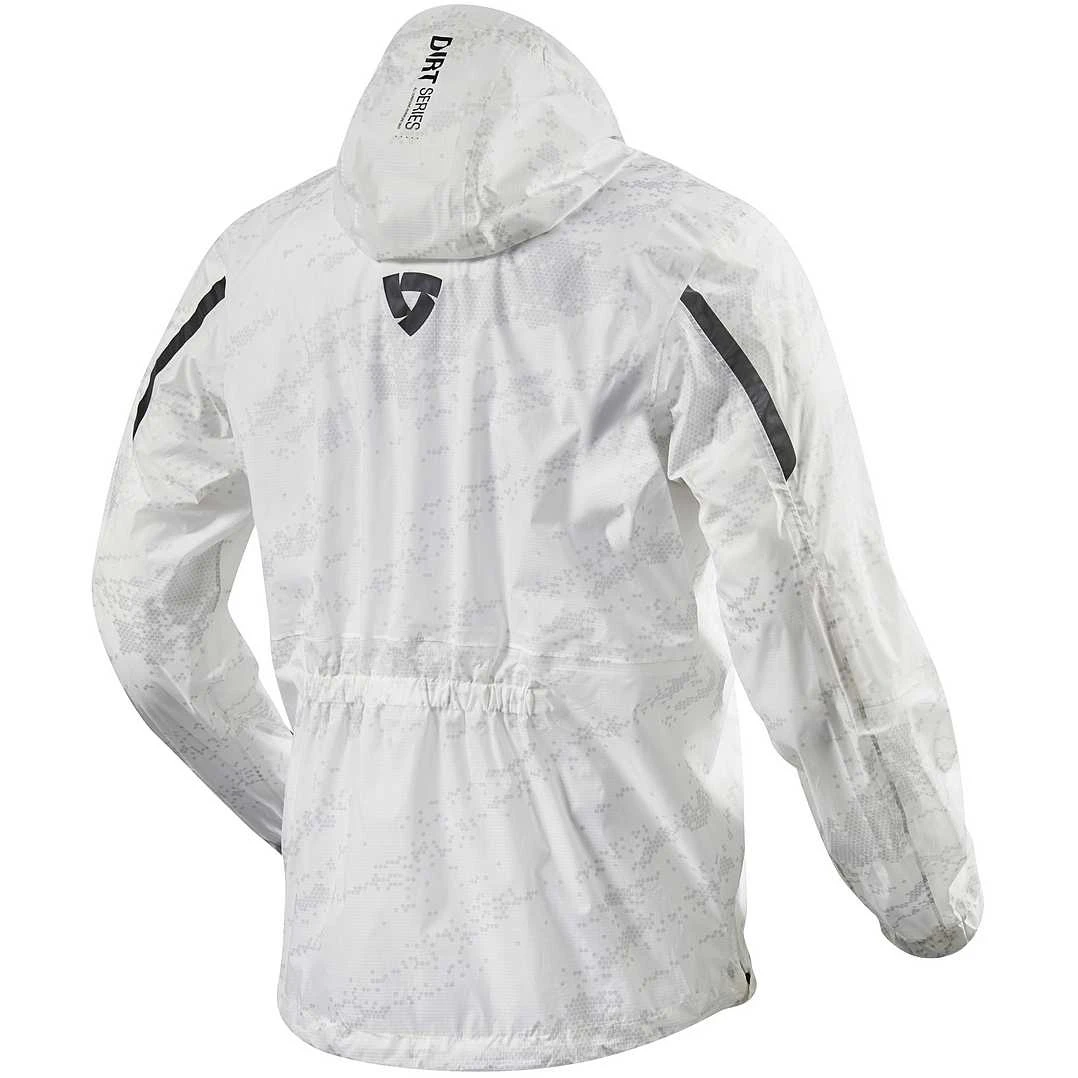 Giacca Antipioggia Moto Rev'it Rain Smock Barrier Mid Grey 4 Giacca Antipioggia Moto Rev'it Rain Smock Barrier Mid Grey - immagine 2