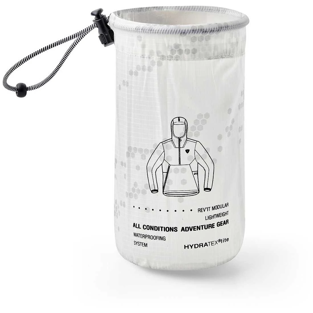 Giacca Antipioggia Moto Rev'it Rain Smock Barrier Mid Grey 5 Giacca Antipioggia Moto Rev'it Rain Smock Barrier Mid Grey - immagine 3