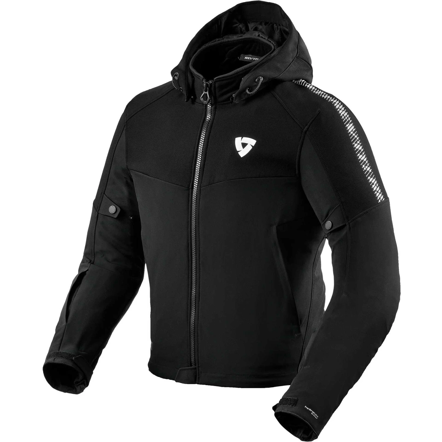 Giacca Moto Casual Rev'it PROXY H2O Nero Bianco 3 Giacca Moto Casual Rev'it PROXY H2O Nero Bianco