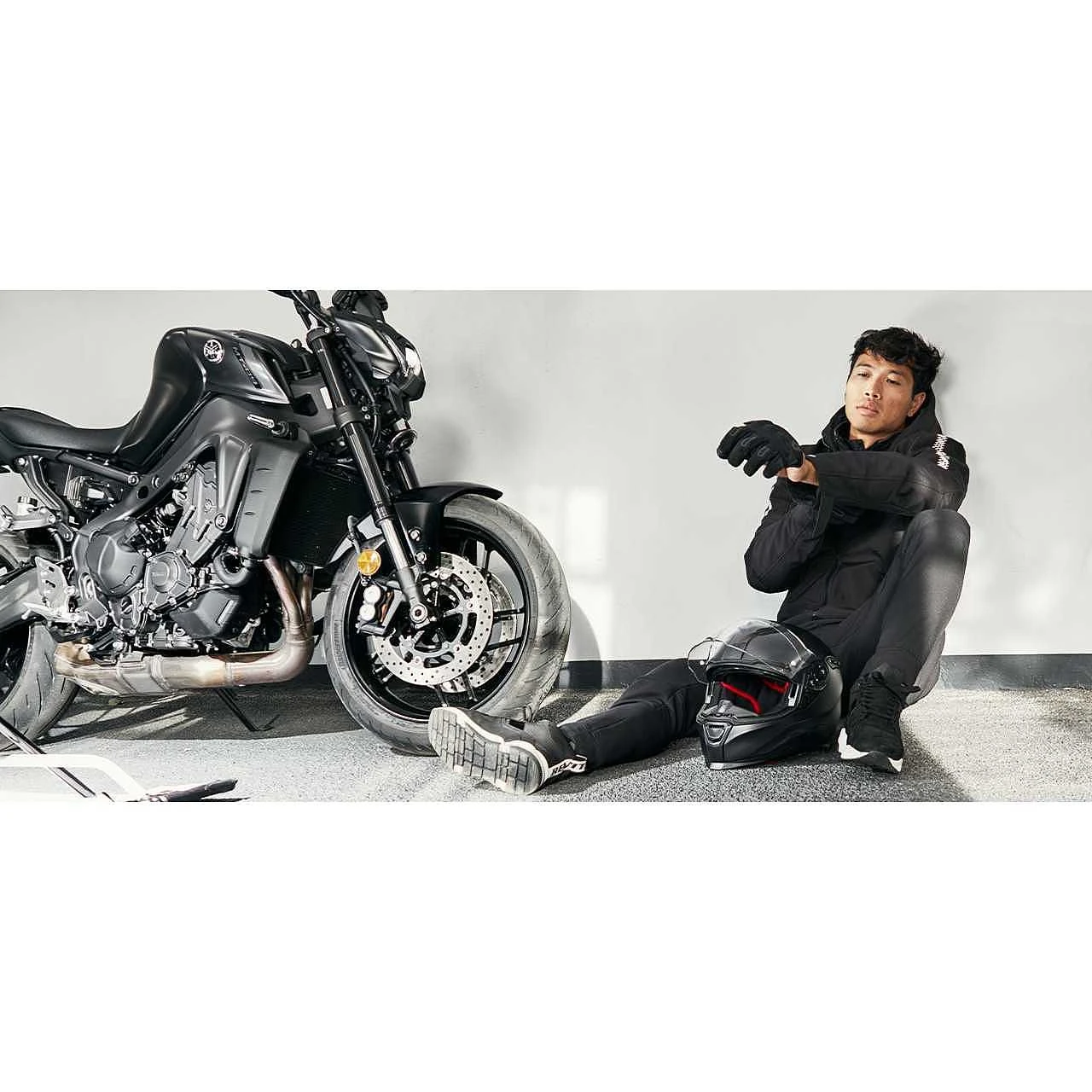 Giacca Moto Casual Rev'it PROXY H2O Nero Bianco 6 Giacca Moto Casual Rev'it PROXY H2O Nero Bianco - immagine 4