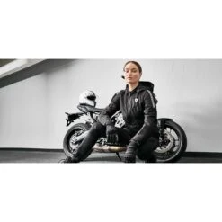 Giacca Moto Donna Casual Rev'it PROXY H2O Ladies Nero Bianco -Vendite Rev'it! giacca moto donna casual revit proxy h2o ladies nero bianco 143287 zoom