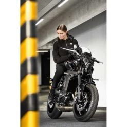 Giacca Moto Donna Casual Rev'it PROXY H2O Ladies Nero Bianco -Vendite Rev'it! giacca moto donna casual revit proxy h2o ladies nero bianco 143289