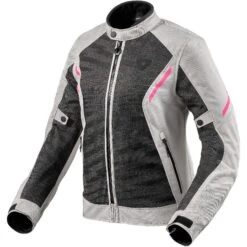Giacca Moto Donna TORQUE 2 H2O Ladies Nero Grigio Chiaro