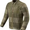 Giacca Moto In Tessuto Traforata Rev'it OVERSHIRT TRACER AIR Verde -Vendite Rev'it! giacca moto in tessuto traforata revit overshirt tracer air verde 74730 zoom