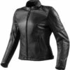 Giacca Moto In Vera Pelle Rev'it Lady Modello Roamer Nera -Vendite Rev'it! giacca moto in vera pelle revit lady modello roamer nera 14786 zoom