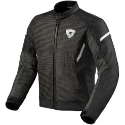 Giacca Moto Rev'it TORQUE 2 H2O Nero Bianco