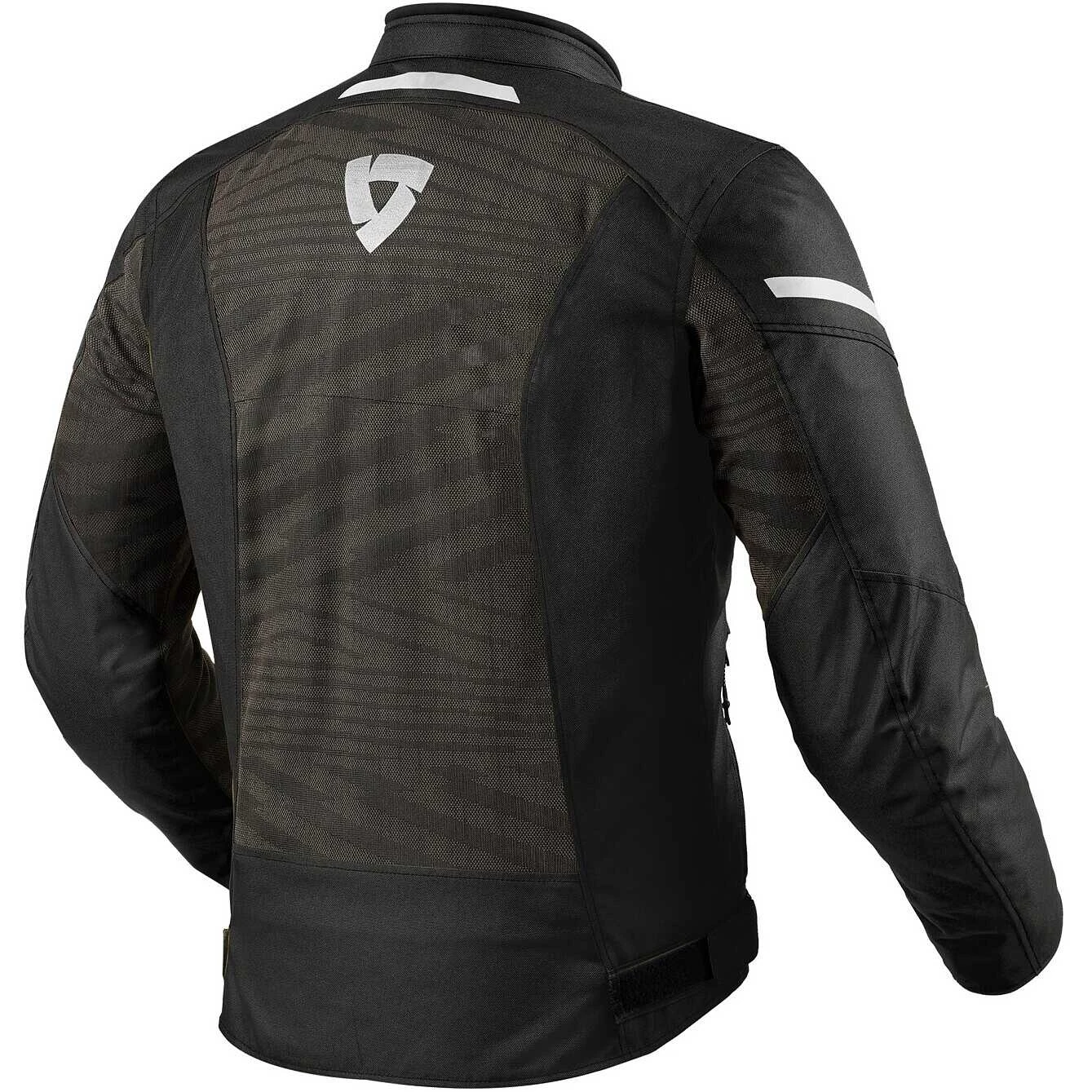 Giacca Moto Rev'it TORQUE 2 H2O Nero Bianco 4 Giacca Moto Rev'it TORQUE 2 H2O Nero Bianco - immagine 2