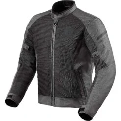 Giacca Moto Rev'it TORQUE 2 H2O Nero Grigio