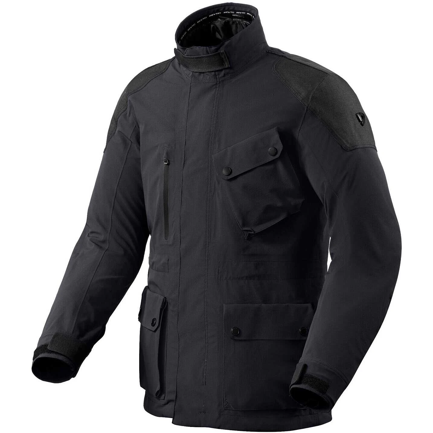 Giacca Moto Tessuto Rev'it DENVER H20 Nero 3 Giacca Moto Tessuto Rev'it DENVER H20 Nero