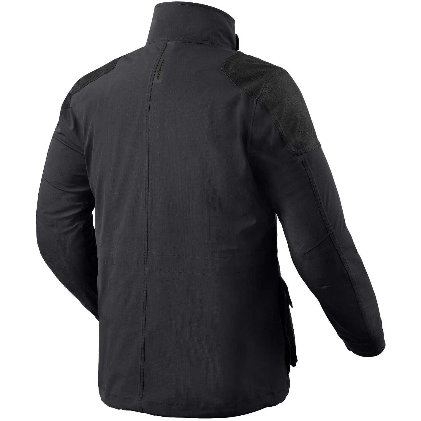 Giacca Moto Tessuto Rev'it DENVER H20 Nero 4 Giacca Moto Tessuto Rev'it DENVER H20 Nero - immagine 2