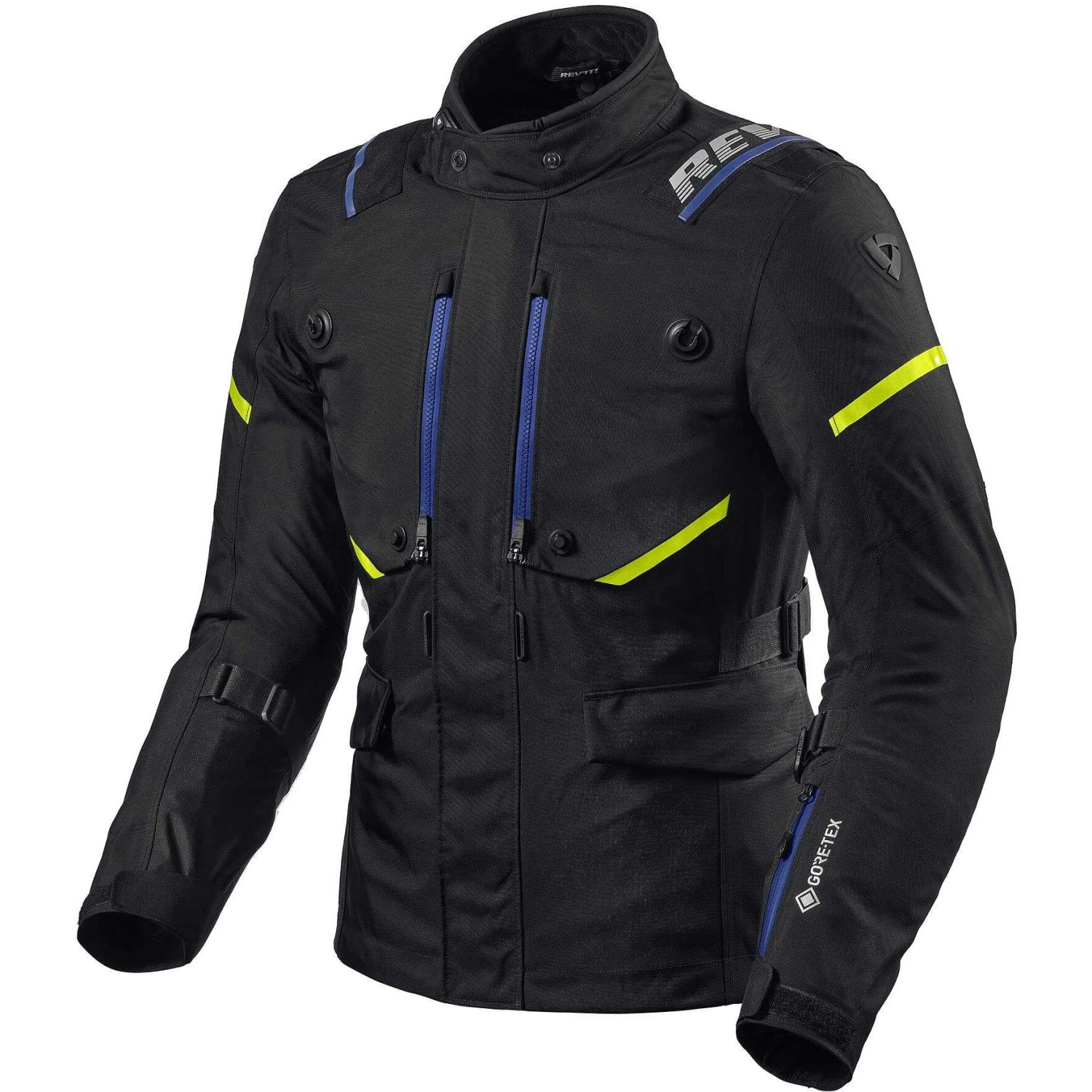 Giacca Moto Touring In Gore-Tex Rev'it VERTICAL GTX Nero 3 Giacca Moto Touring In Gore-Tex Rev'it VERTICAL GTX Nero