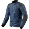 Giacca Moto Touring Rev'it VOLTIAC 3 H2O Camo Blu