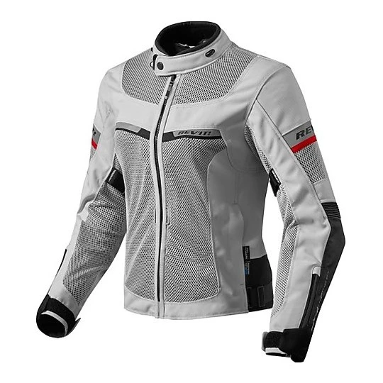 Giubbotto Da Donna Moto Traforato Rev'it TORNADO 2 Lady Silver 3 Giubbotto Da Donna Moto Traforato Rev'it TORNADO 2 Lady Silver