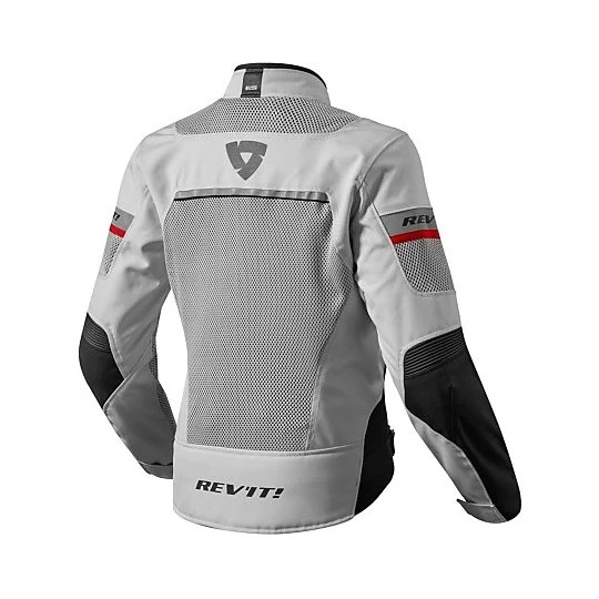 Giubbotto Da Donna Moto Traforato Rev'it TORNADO 2 Lady Silver 4 Giubbotto Da Donna Moto Traforato Rev'it TORNADO 2 Lady Silver - immagine 2