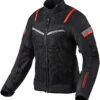 Giubbotto Moto Da Donna Traforato Rev'it TORNADO 3 LADIES Nero -Vendite Rev'it! giubbotto moto da donna traforato revit tornado 3 ladies nero 95831 zoom