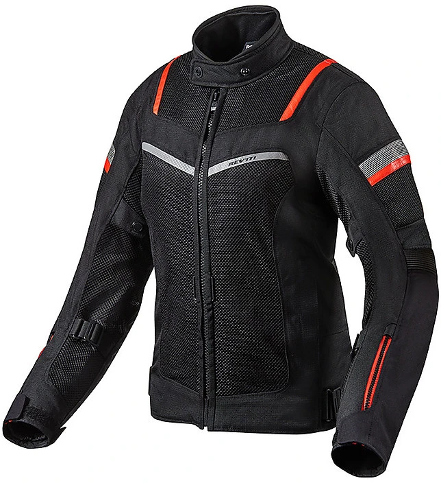 Giubbotto Moto Da Donna Traforato Rev'it TORNADO 3 LADIES Nero 3 Giubbotto Moto Da Donna Traforato Rev'it TORNADO 3 LADIES Nero