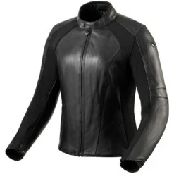 Giubbotto Moto Donna In Pelle Custom Rev'it MACI LADIES Nero