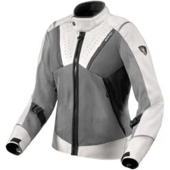 Giubbotto Moto Donna Traforate Rev'it AIRWAVE 4 LADIES Argento Antracite