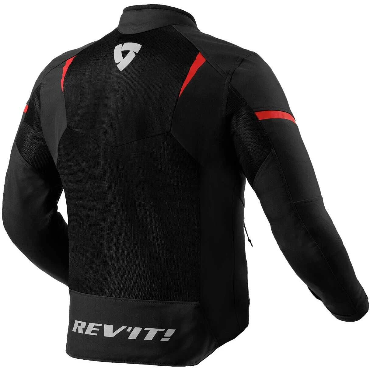 Giubbotto Moto Estivo Rev'it HYPERSPEED 2 GT AIR Nero Neon Rosso 4 Giubbotto Moto Estivo Rev'it HYPERSPEED 2 GT AIR Nero Neon Rosso - immagine 2