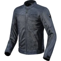 Giubbotto Moto Estivo Traforato In Tessuto Rev'it ECLIPSE Dark Blu