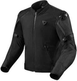 Giubbotto Moto In Tessuto Impermeabile Rev'it SHIFT H2O Nero