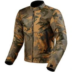 Giubbotto Moto Rev'it Shade H2O Camo Breen