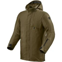 Giubbotto Moto Rev'it Toronto H2O Verde Scuro