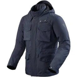 Giubbotto Moto Rev'it Triomphe 2 H2O Navy Scuro