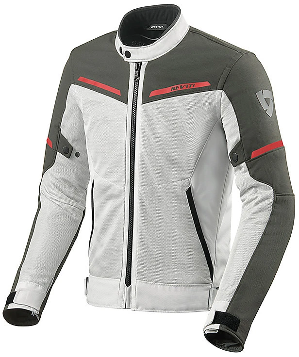 Giubbotto Moto Traforato In Tessuto Rev'it AIRWAVE 3 Silver Antracite 3 Giubbotto Moto Traforato In Tessuto Rev'it AIRWAVE 3 Silver Antracite