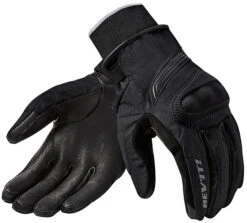 Guanto Moto Da Donna In Pelle E Tessuto Rev'it HYDRA 2 H2O Ladies Nero