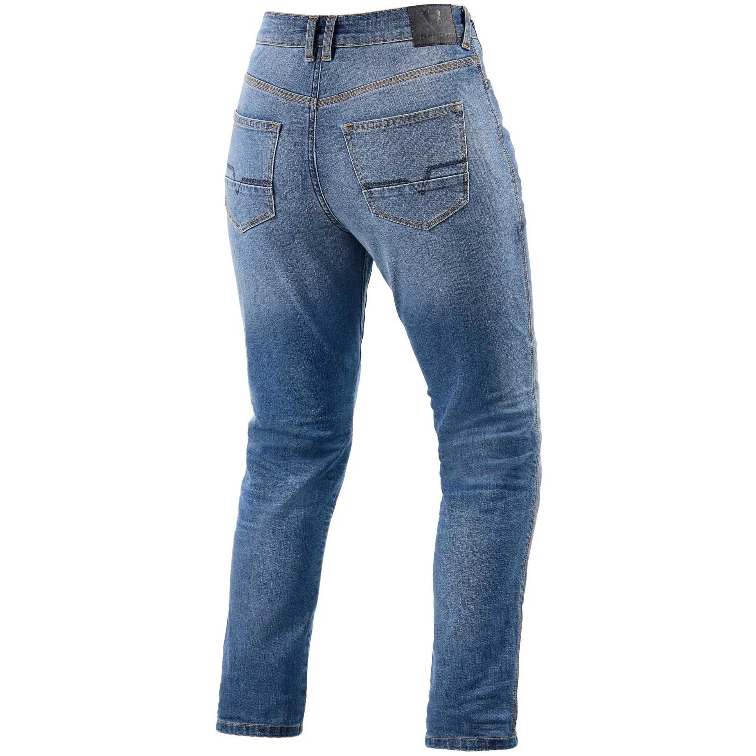 Jeans Moto Donna Rev'it VICTORIA 2 Ladies SF Classic Blu Slavato L32 4 Jeans Moto Donna Rev'it VICTORIA 2 Ladies SF Classic Blu Slavato L32 - immagine 2