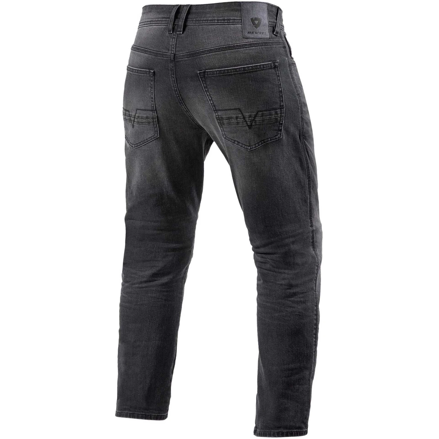 Jeans Moto Rev'it DETROIT 2 TF Grigio Medio Slavato L36 4 Jeans Moto Rev'it DETROIT 2 TF Grigio Medio Slavato L36 - immagine 2