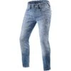 Jeans Moto Rev'it PISTON 2 SK Azzurro Slavato L36 -Vendite Rev'it! jeans moto revit piston 2 sk azzurro slavato l36 142955 zoom