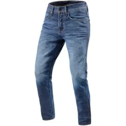 Jeans Moto Rev'it REED SF Blu Medio Slavato L34