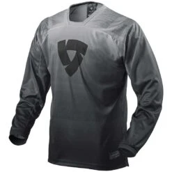 Maglia Moto Cross Ensuro Rev'it SCRAMBLER Nero Bianco