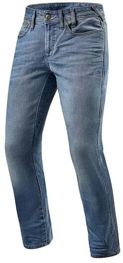 Pantalone Jeans Moto In Denim Rev'it BRENTWOOD SF Classic Blu