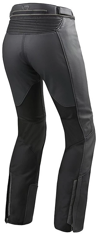 Pantaloni Moto Da Donna In Pelle Rev'it IGNITION 3 Ladies Nero Accorciato 4 Pantaloni Moto Da Donna In Pelle Rev'it IGNITION 3 Ladies Nero Accorciato - immagine 2