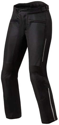 Pantaloni Moto Da Donna Traforati Rev'It AIRWAVE 3 Ladies Nero Standard
