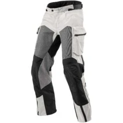 Pantaloni Moto Estivi Rev'it CAYENNE 2 Argento Accorciato
