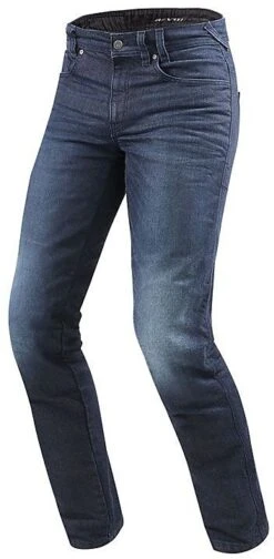 Pantaloni Moto Jeans Rev'it Vendome 2 Dark Blu L 36