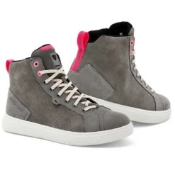 Scarpe Moto Donna Rev'it ARROW Ladies Grigio Chiaro Bianco