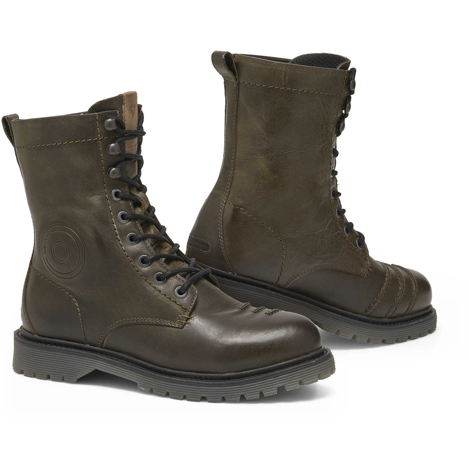 Scarpe Moto Donna Rev'it PORTLAND Ladies Verde Olive Nero 3 Scarpe Moto Donna Rev'it PORTLAND Ladies Verde Olive Nero