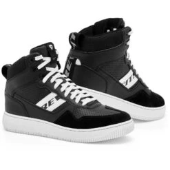 Scarpe Moto Sportiva Rev'it PACER Nero Bianco