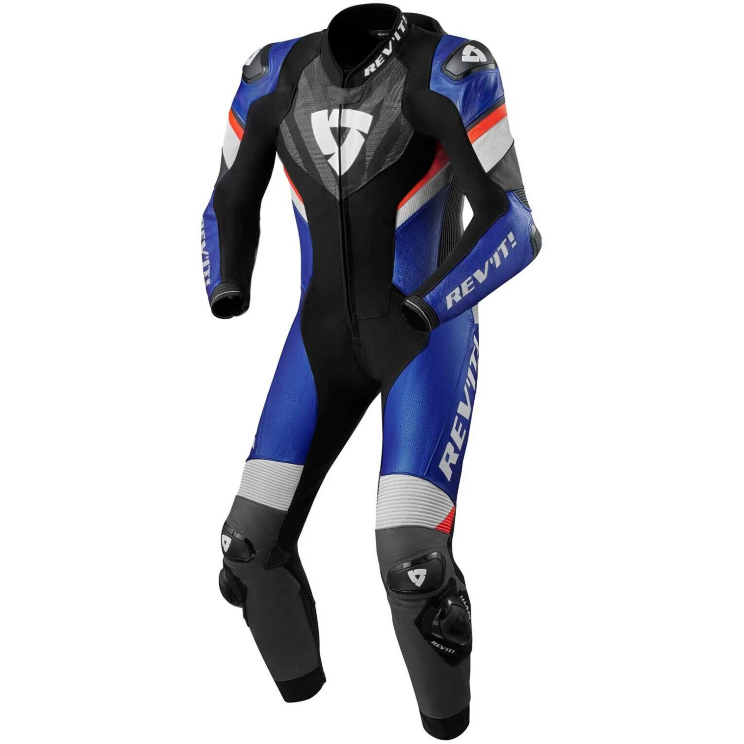 Tuta Moto Intera Racing Rev'it HYPERSPEED 2 Nero Blu 3 Tuta Moto Intera Racing Rev'it HYPERSPEED 2 Nero Blu