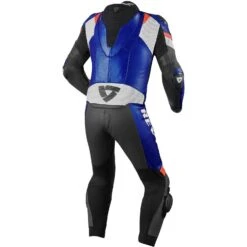 Vendite Rev'it! -Vendite Rev'it! tuta moto intera racing revit hyperspeed 2 nero blu 208467 zoom