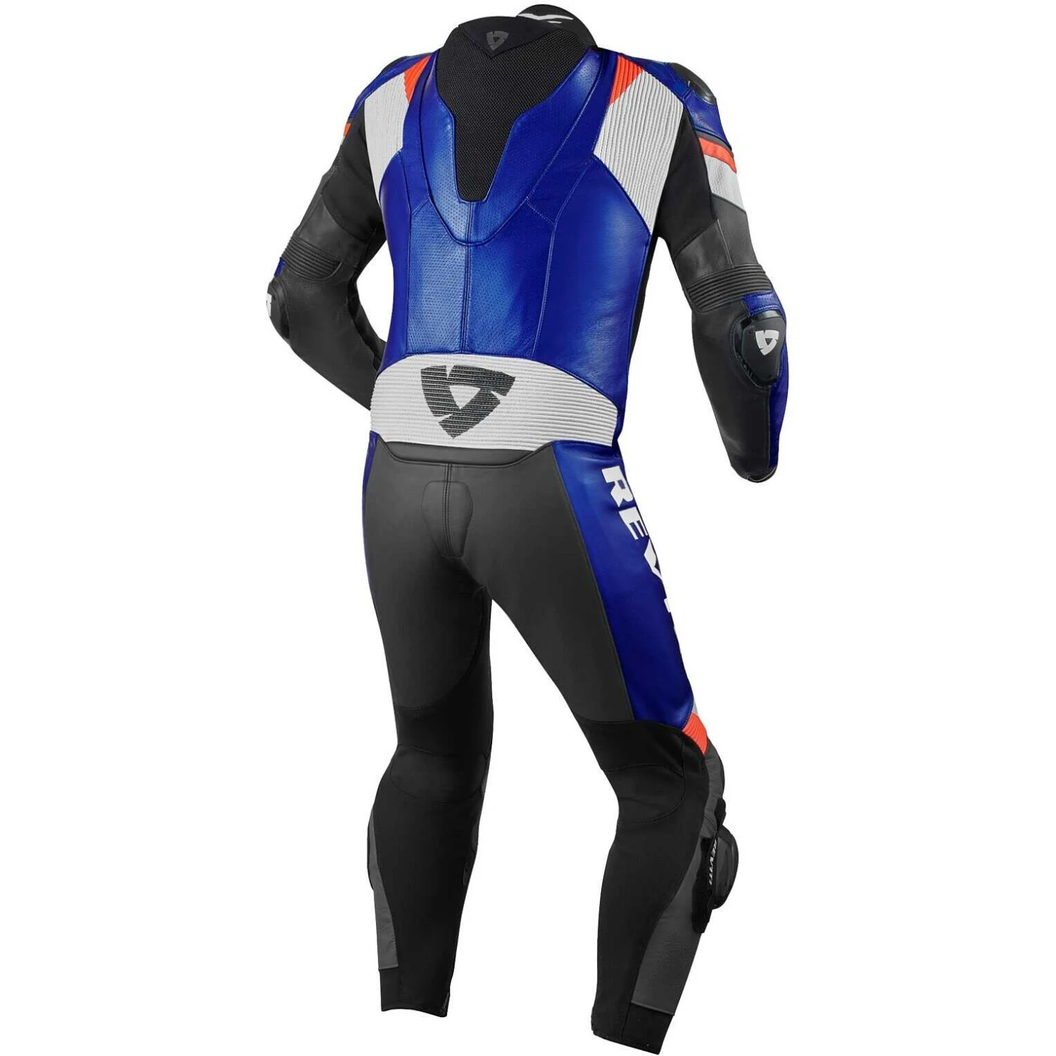Tuta Moto Intera Racing Rev'it HYPERSPEED 2 Nero Blu 4 Tuta Moto Intera Racing Rev'it HYPERSPEED 2 Nero Blu - immagine 2